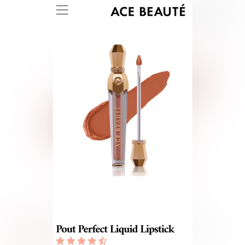 Ace Beaute Pout Perfect Liquid Lipstick - Manifest
